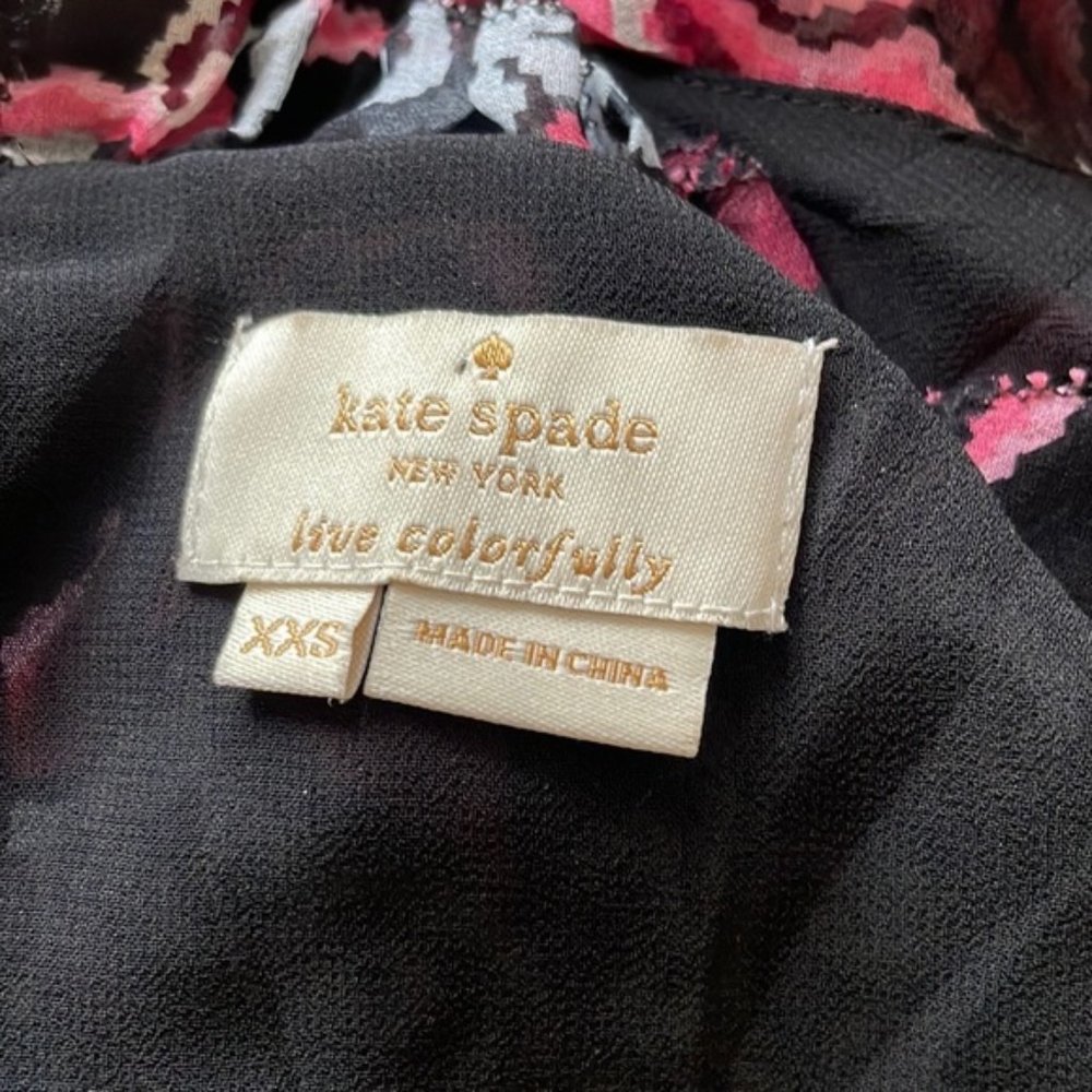 Kate Spade silk blouse top size XXS